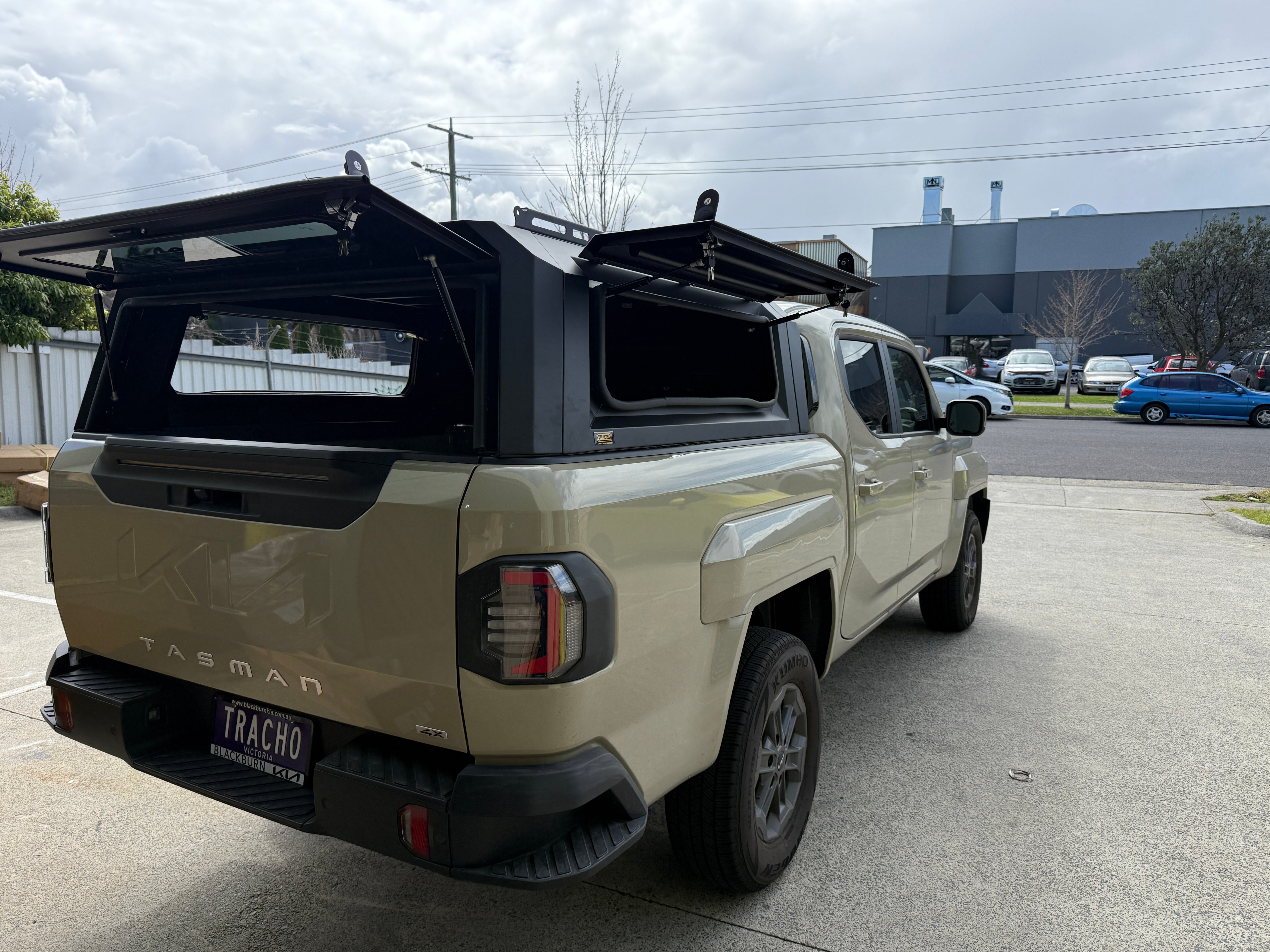 Kia Tasman TRACHO Aluminum Ute Tub Canopy Heavy Duty Suit for 2025 Onwards