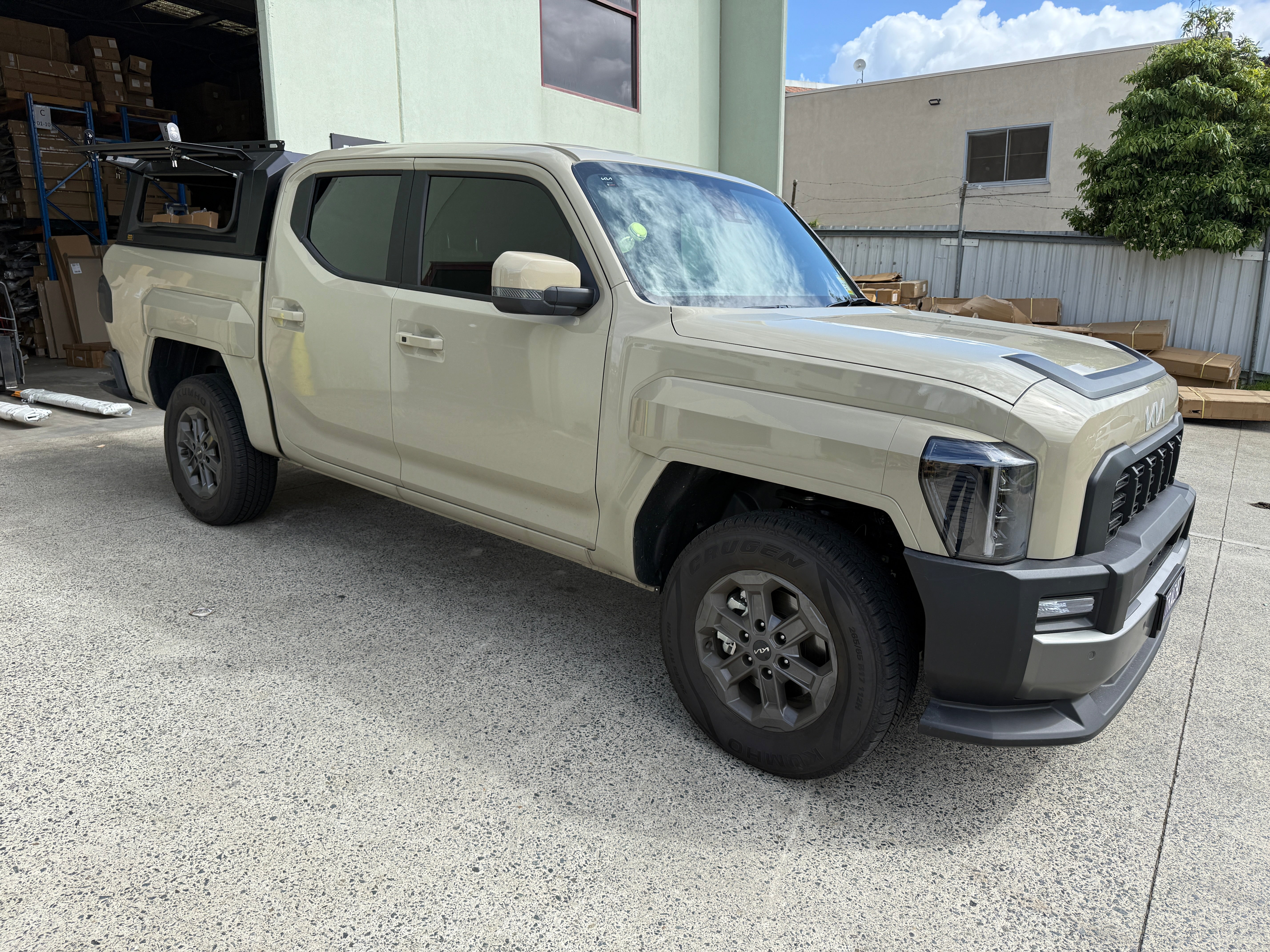 Kia Tasman TRACHO Aluminum Ute Tub Canopy Heavy Duty Suit for 2025 Onwards