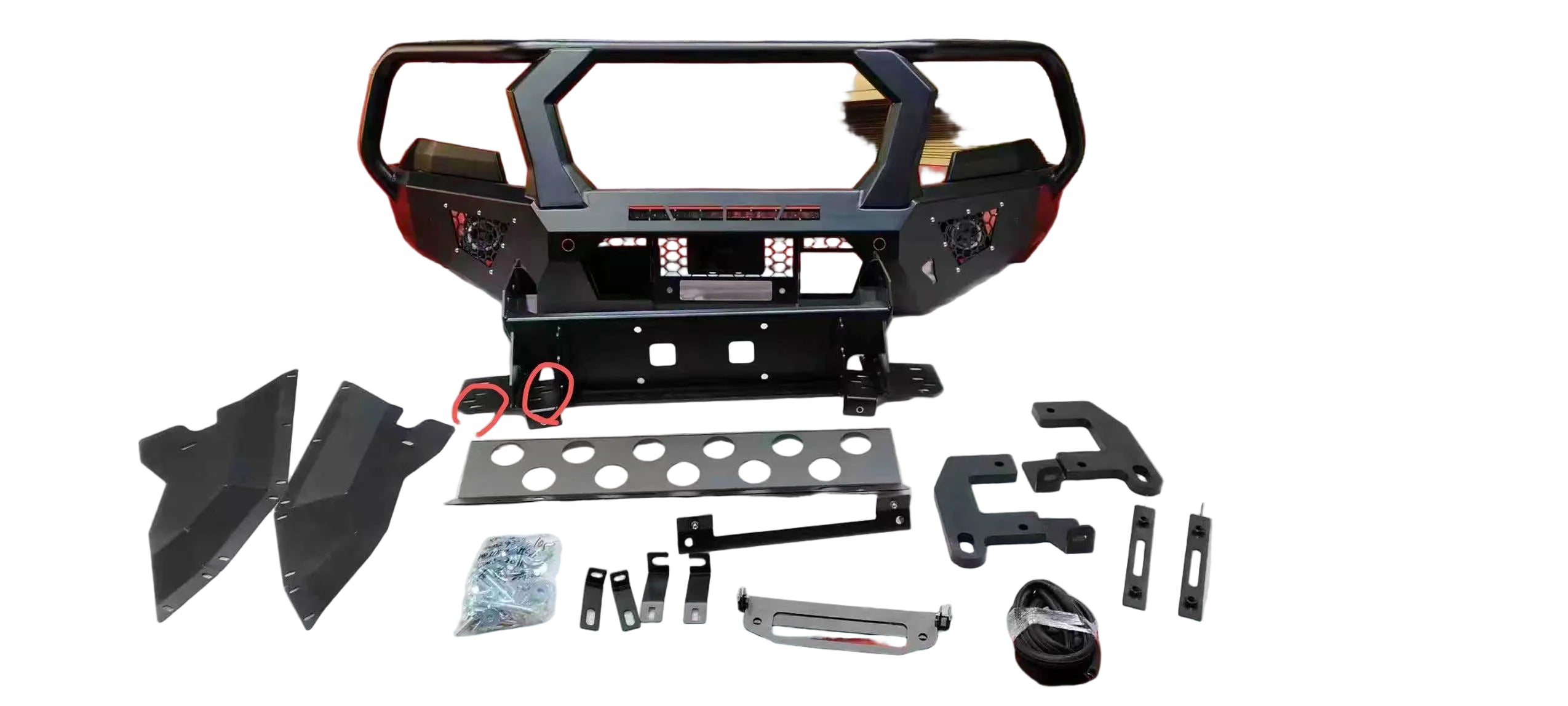 TRADIESCHOICE Bull Bar for Toyota Hilux 2012-2014  | Heavy Duty 4x4 Front Protection