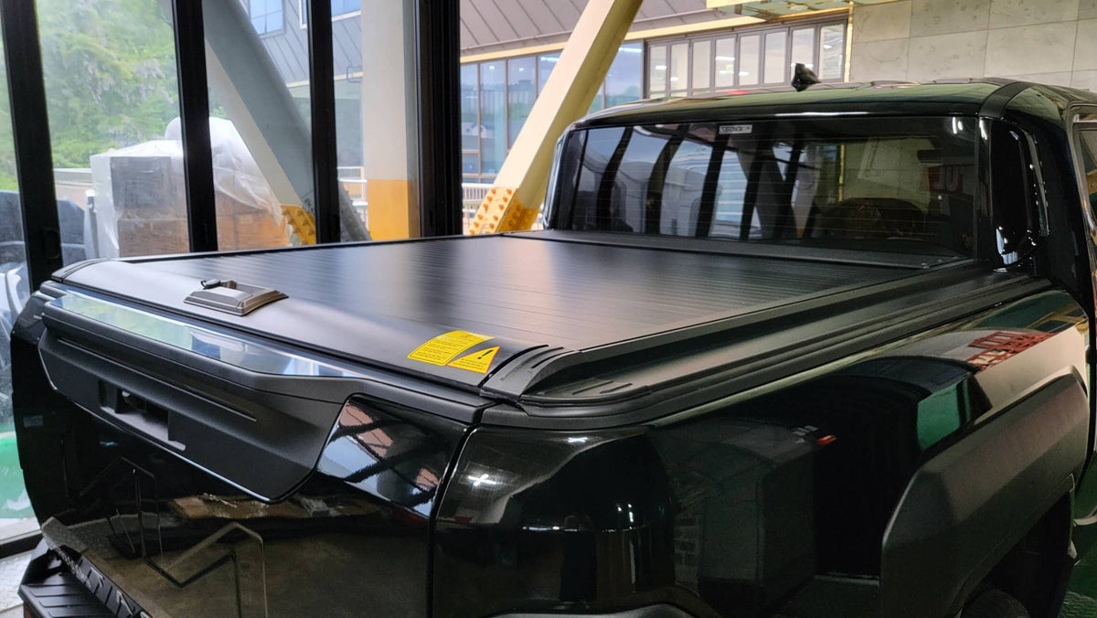 Retractable Tonneau Roll Cover for Kia Tasman | Heavy-Duty Aluminium Roller Shutter