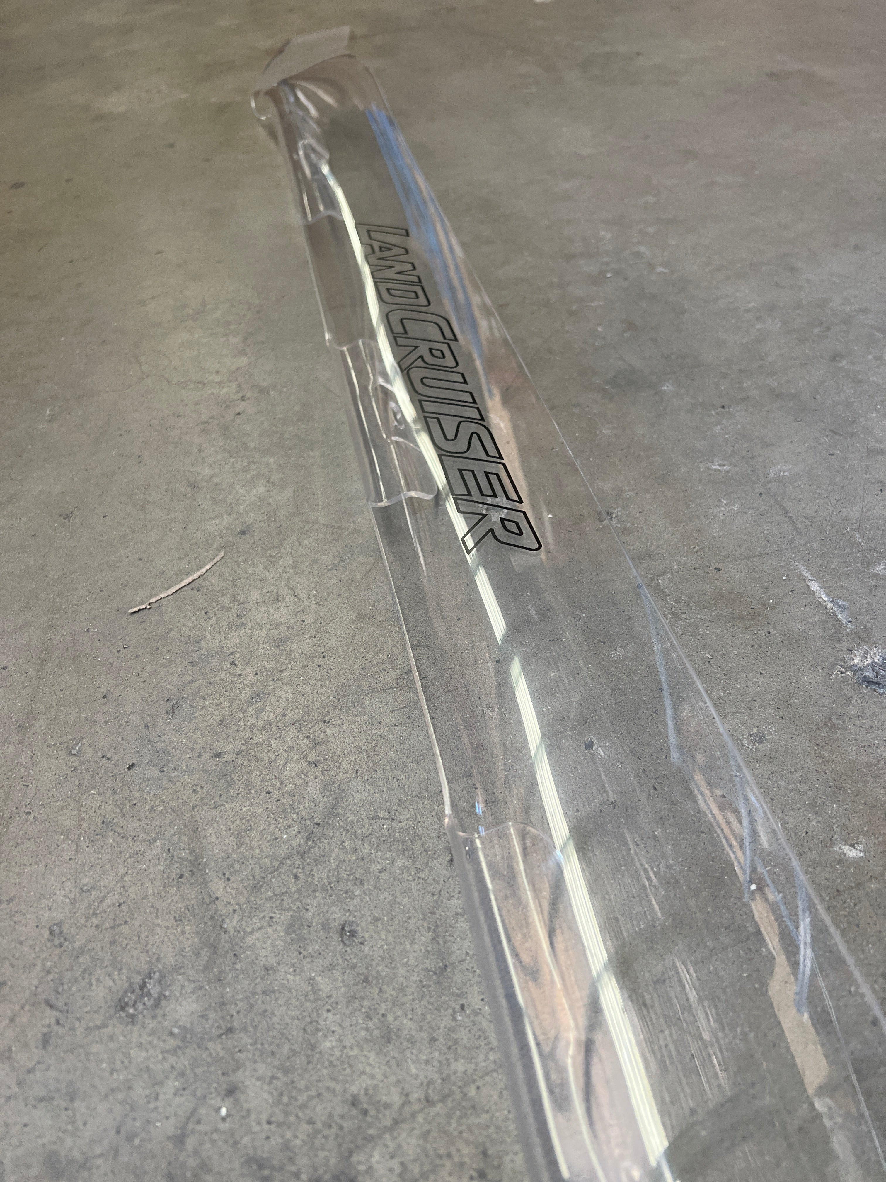 Clear Bonnet Protector to suit Toyota Landcruiser 70 76 78 79 GXL 2017+