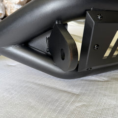 Black TRACHO Nudge Bar for Toyota Hilux 2012-2015 N70| Heavy Duty 4x4 Front Protection