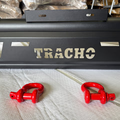 Black TRACHO Nudge Bar for Toyota Hilux 2012-2015 N70| Heavy Duty 4x4 Front Protection