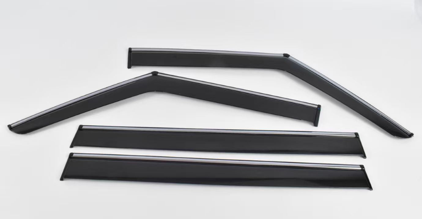 Weathershields Window Visors for Honda Accord Euro 2003–2008 | 4-Piece Slimline Smoke Tint Set