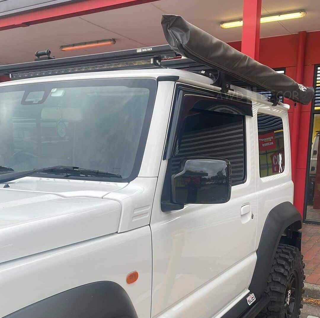 Bonnet Protector +  Weathershields suits Suzuki Jimny 2018 - current Guard