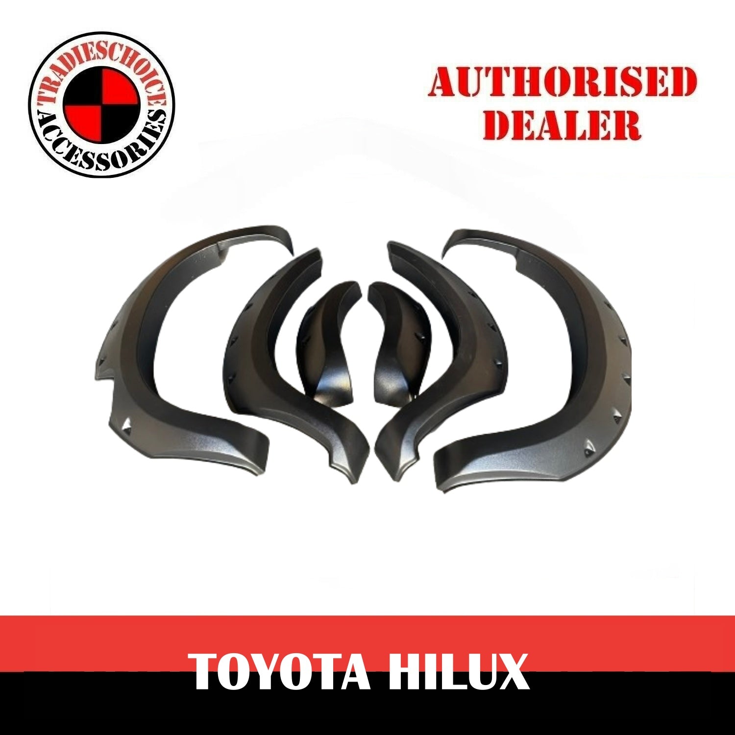 Heavy Duty Pocket Style Jungle Flares Suitable For Toyota Hilux 2012-2014