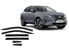 6PCS Weather shields Weathershields Sun Visors for Nissan Qashqai J12 2022-2024