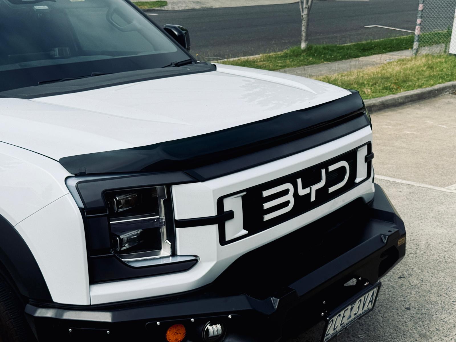 Bonnet Protector and Weathershields Window Visors for BYD Shark 6 2024 Onwards