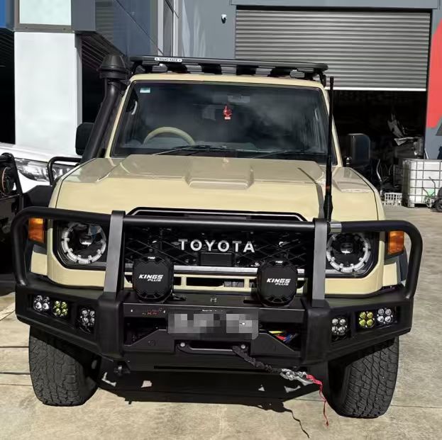 TRACHO Bull Bar for Toyota LandCruiser 79 Series 2024 onwards | Heavy Duty 4x4 Front Protection