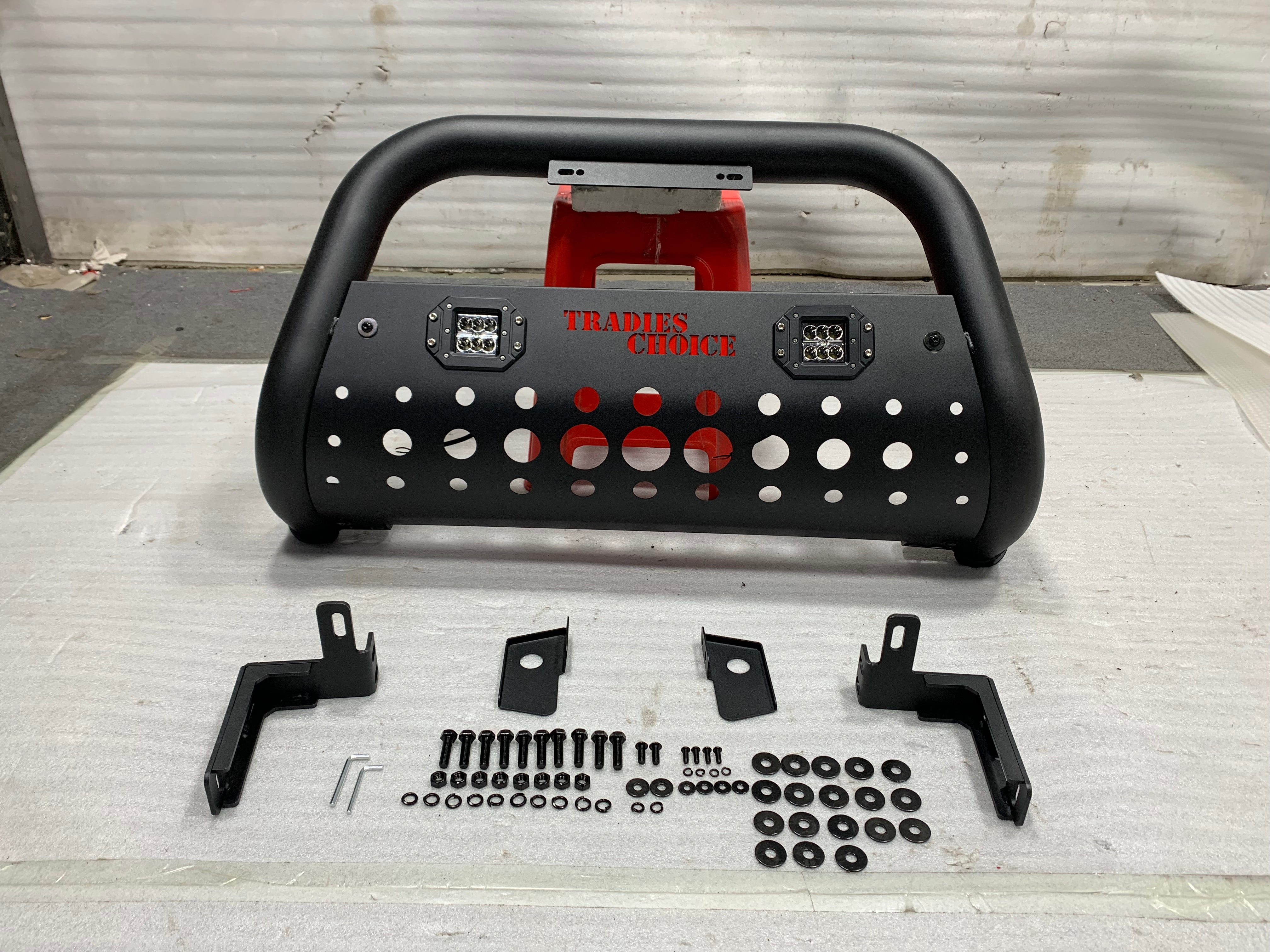 NOVABar Nudge Bar to Suit Ford Ranger Next Gen 2022-2025 | Matte Finish | Steel Construction