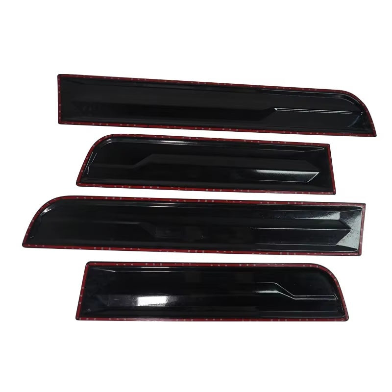 TRADIESCHOICE Side Door Body Moulding Cladding Trim for VW Volkswagen Amarok 2022 onwards| Matte Black Finish