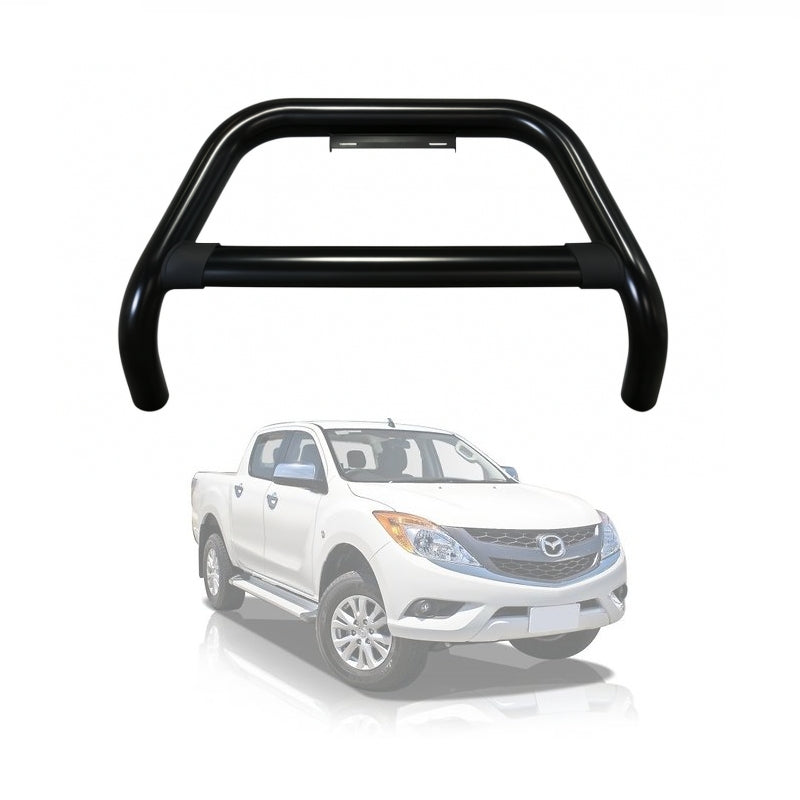 Black Nudge Bar to Suit Mazda BT50 2012-2020 | Matte Finish | Steel Construction