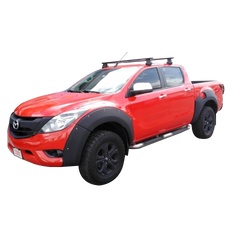 Bonnet Protector Hood Guard for Mazda BT-50 2012-2019 Black Aero Profile