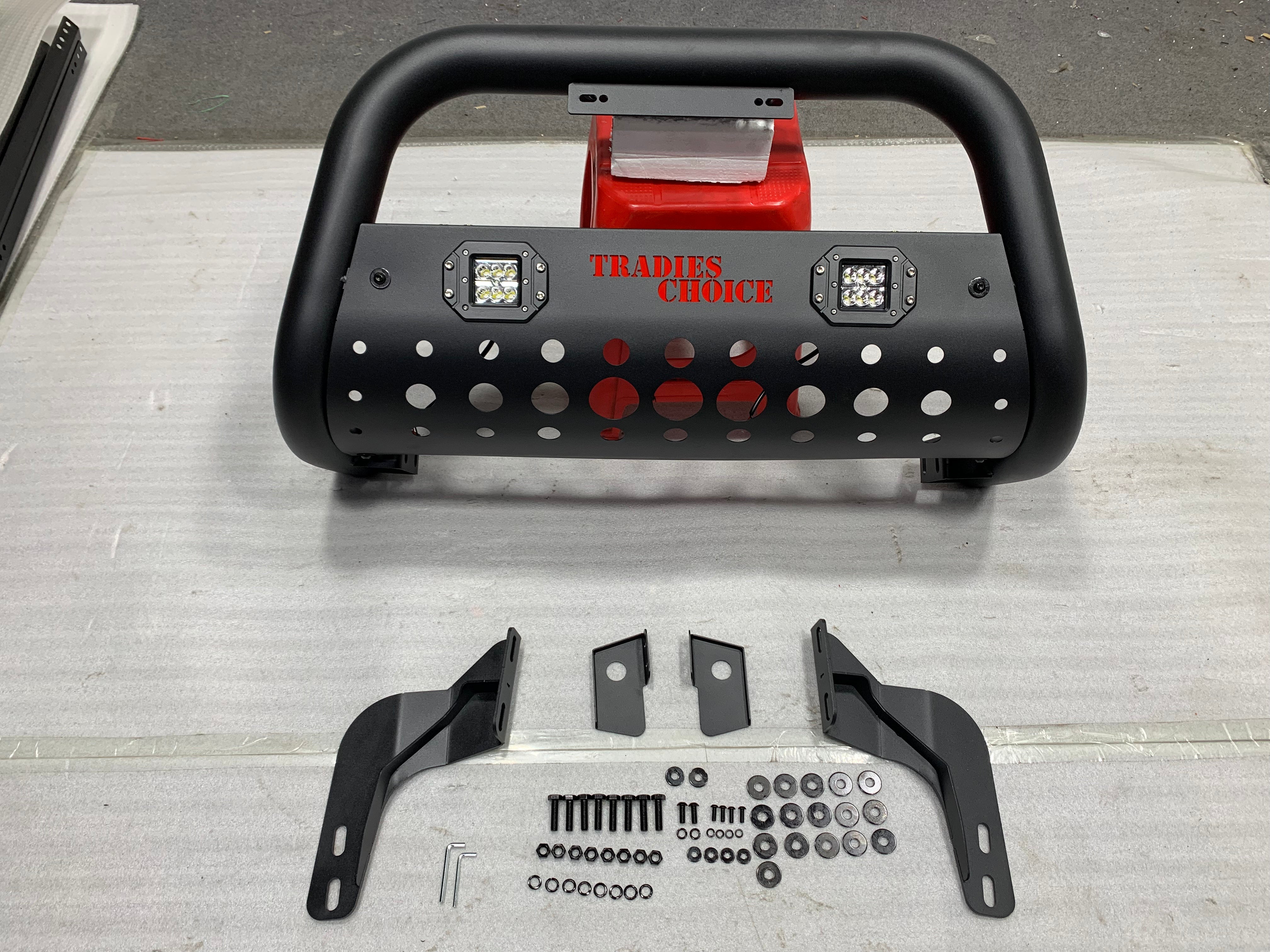 NOVABar Nudge Bar to Suit Nissan Navara D23 2014+ | Matte Finish | Steel Construction