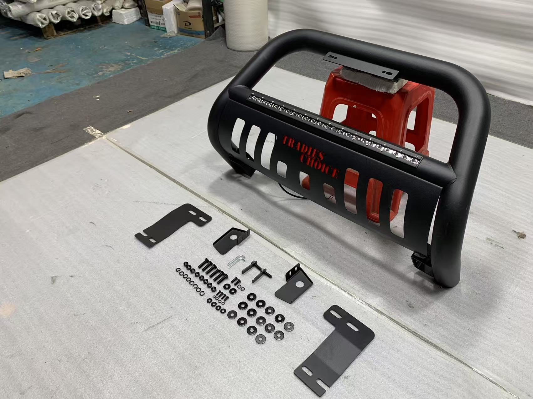 LUMABar Nudge Bar to Suit Mitsubishi Triton MQ 2015+ | Matte Finish | Steel Construction