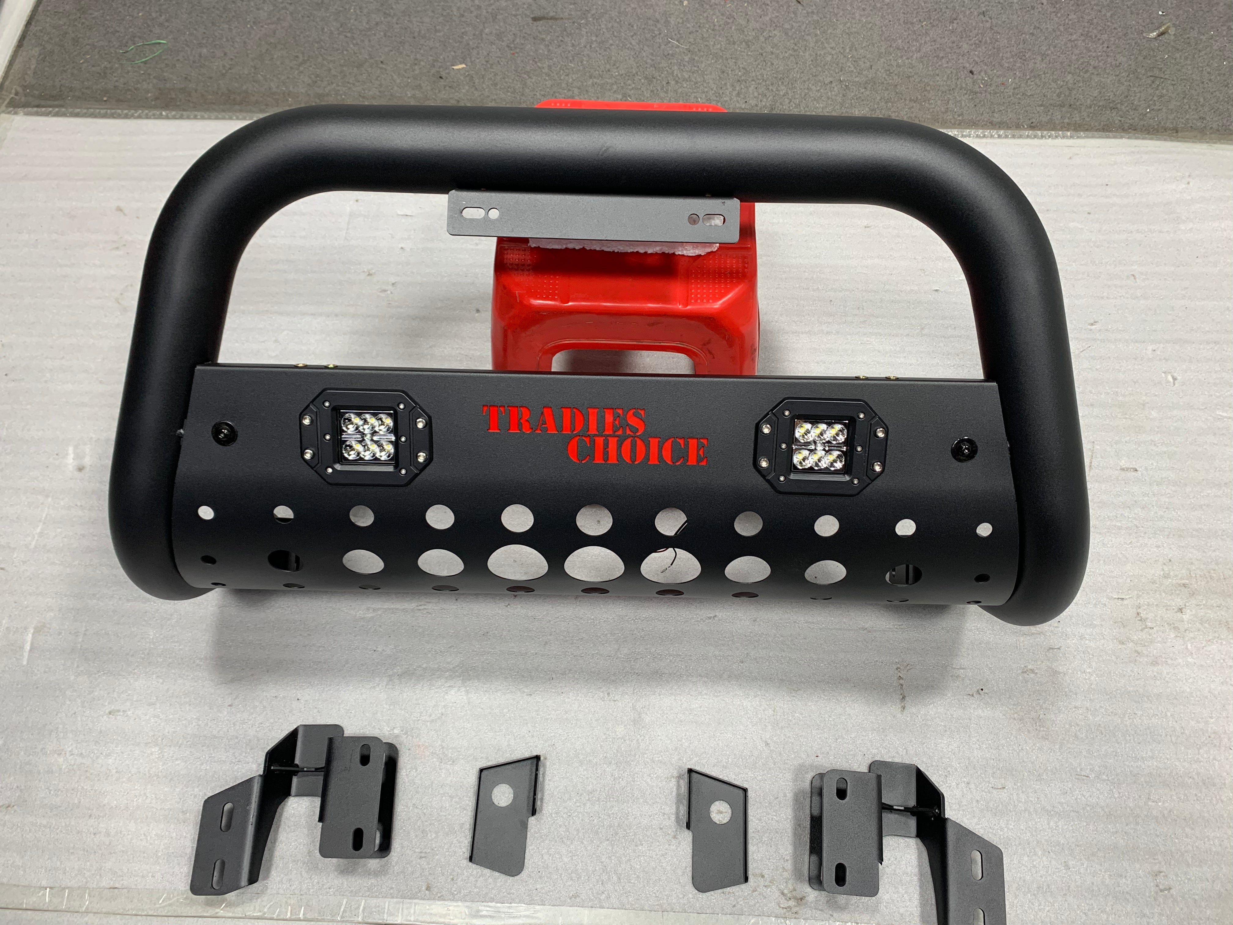NOVABar Nudge Bar to Suit Toyota Hilux 2015+ | Matte Finish | Steel Construction