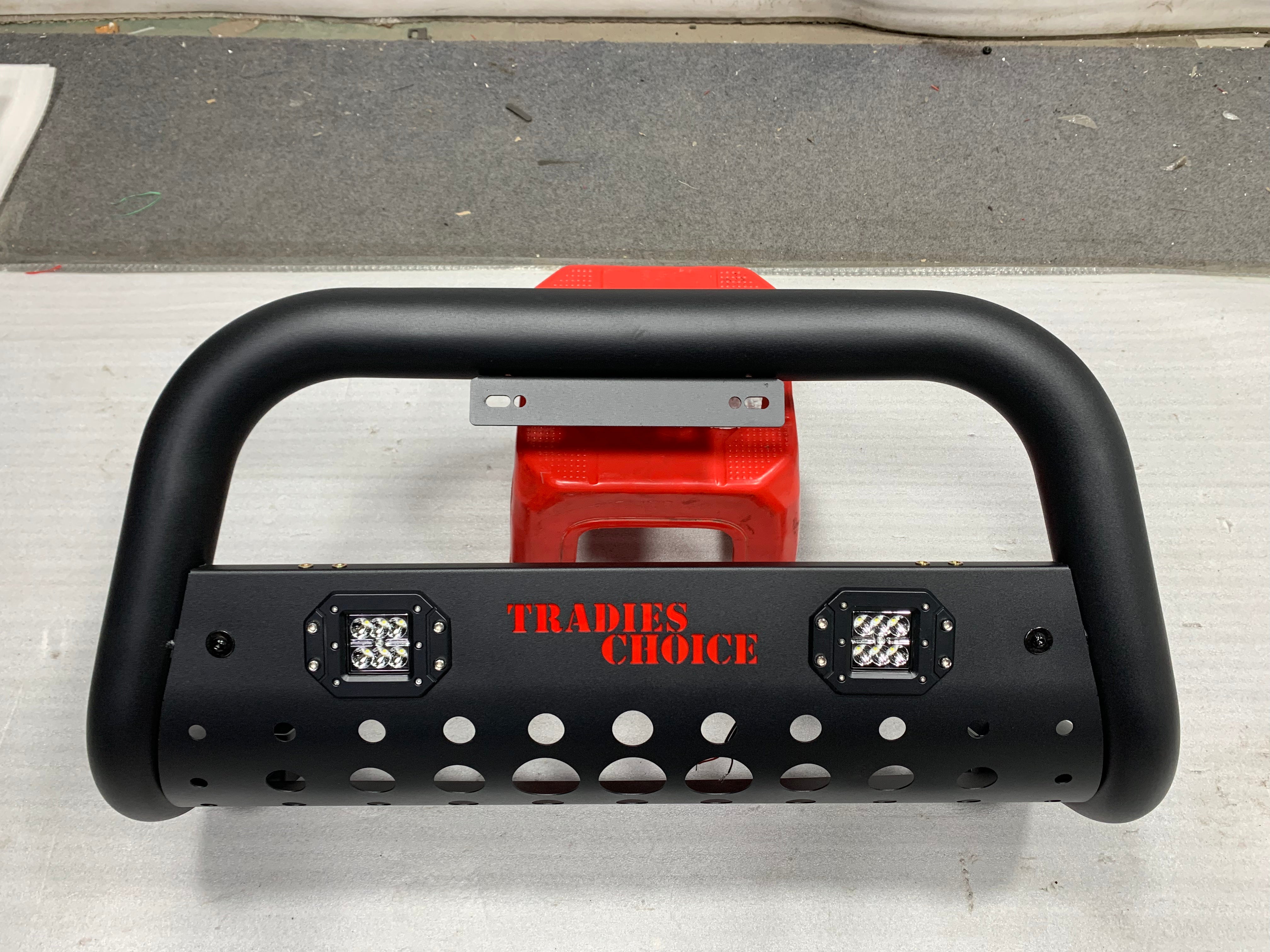 NOVABar Nudge Bar to Suit Mitsubishi Triton MQ 2015+ | Matte Finish | Steel Construction