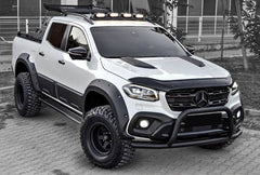Fender Flares Wheel Arch Jungle Style Black suit Mercedes Benz X Class 2017-2020