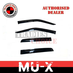 Weathershields, Weather Shields for ISUZU MU-X 2020+ Luxury Window Visors MUX