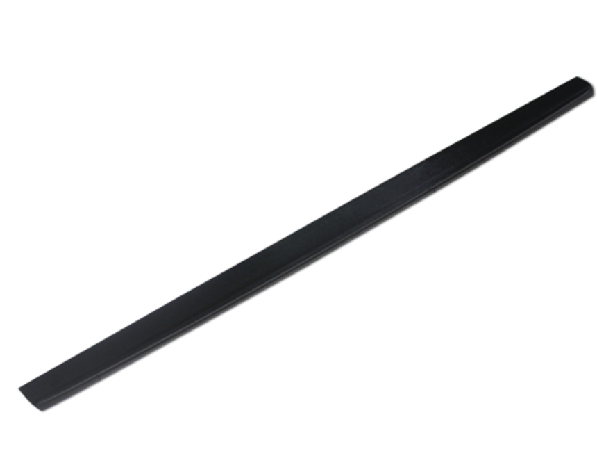 Tailgate guard trim protector cover for LDV T60 (2019-2023) in durable black material.