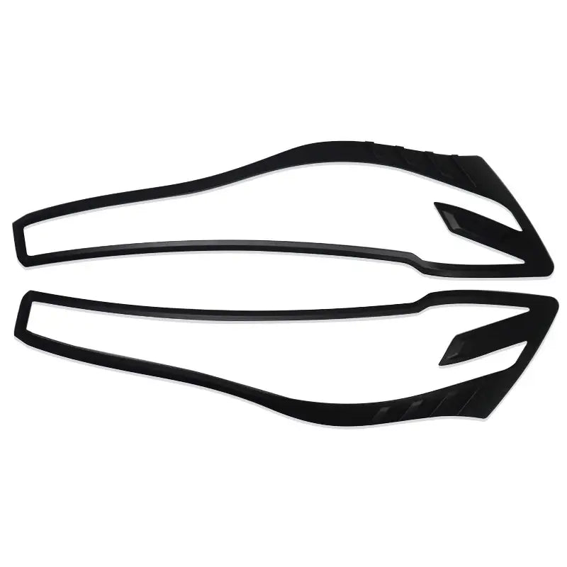 Headlight Taillight Covers Tank Door Handle for LDV T60 19-24 Matte Black Trims