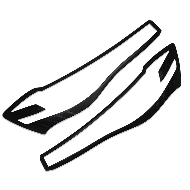 Headlight Taillight Covers Tank Door Handle for LDV T60 19-24 Matte Black Trims