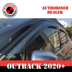 Weather shields Window Visor Weathershields suit Subaru Outback 2020+ 6th Gen