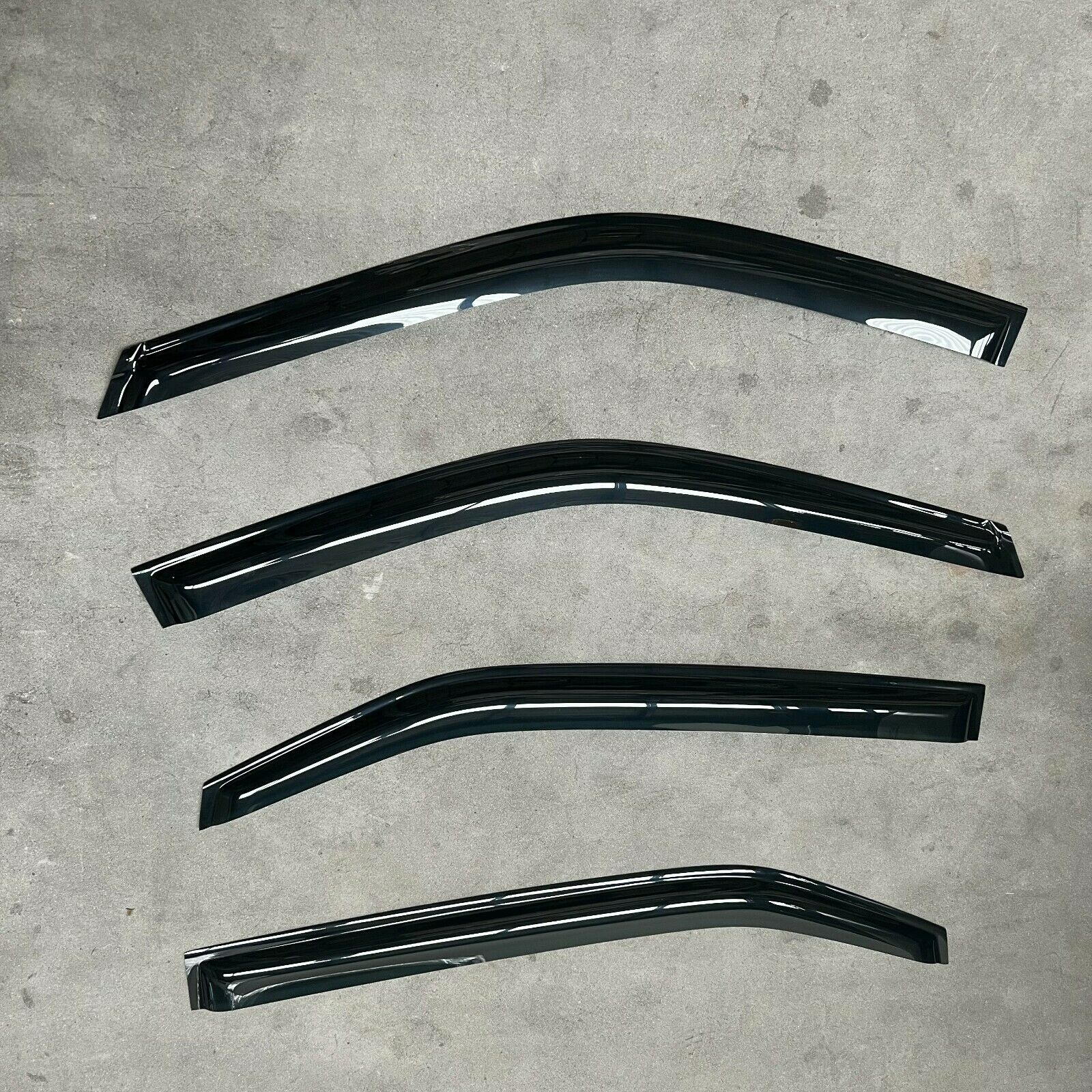 Luxury Weathershields, Weather Shields for Eclipse Cross 17+ Window Sun Visors