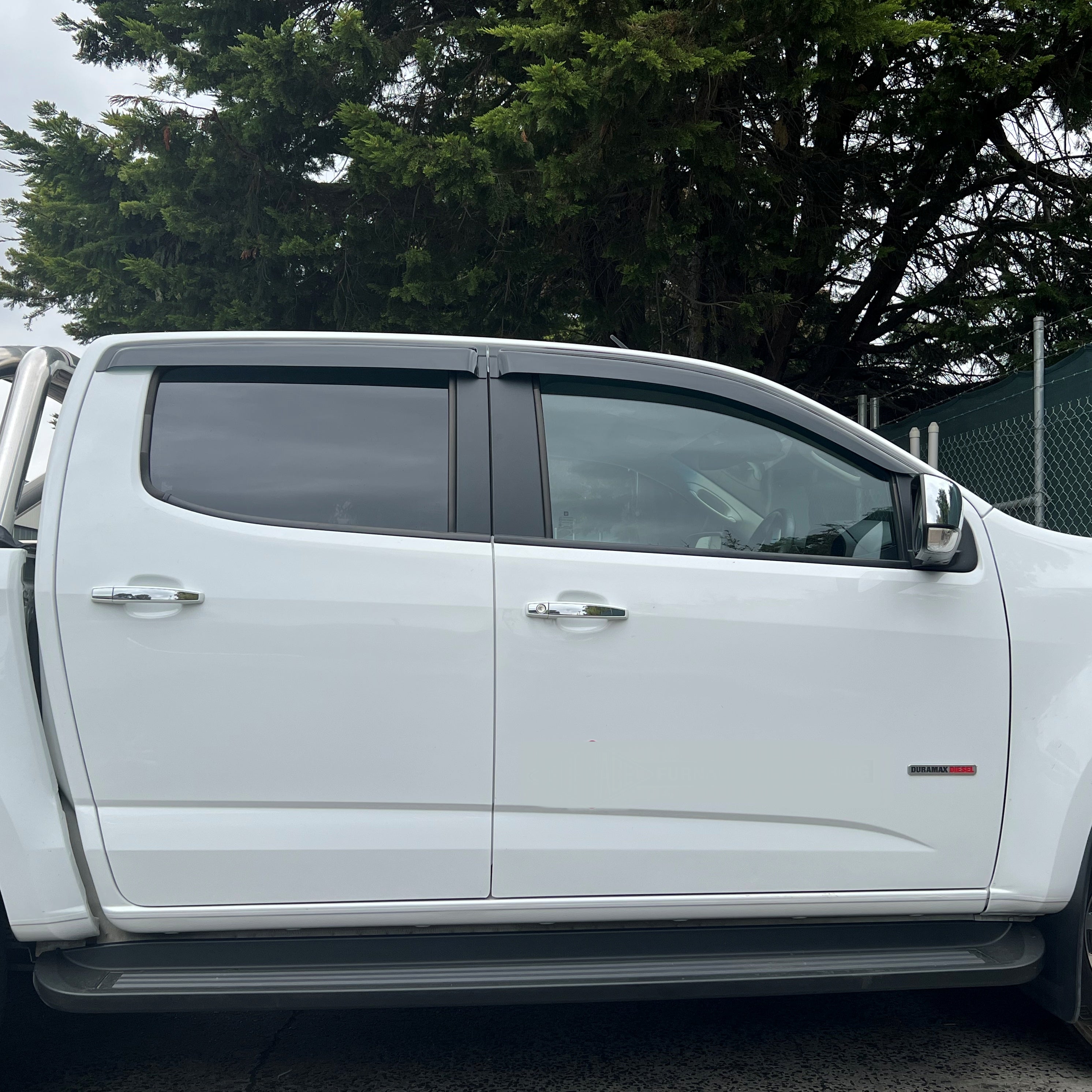 TRADIESCHOICE Bonnet Protector + Weather Shields for Holden Colorado RG Dual Cab 2016-2020 | Complete Protection and Style Package