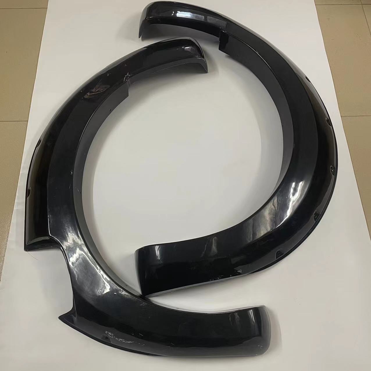 Gloss Black Fender Flares Fits for Ford Ranger PX2 MKII 2015-2018 Pocket style