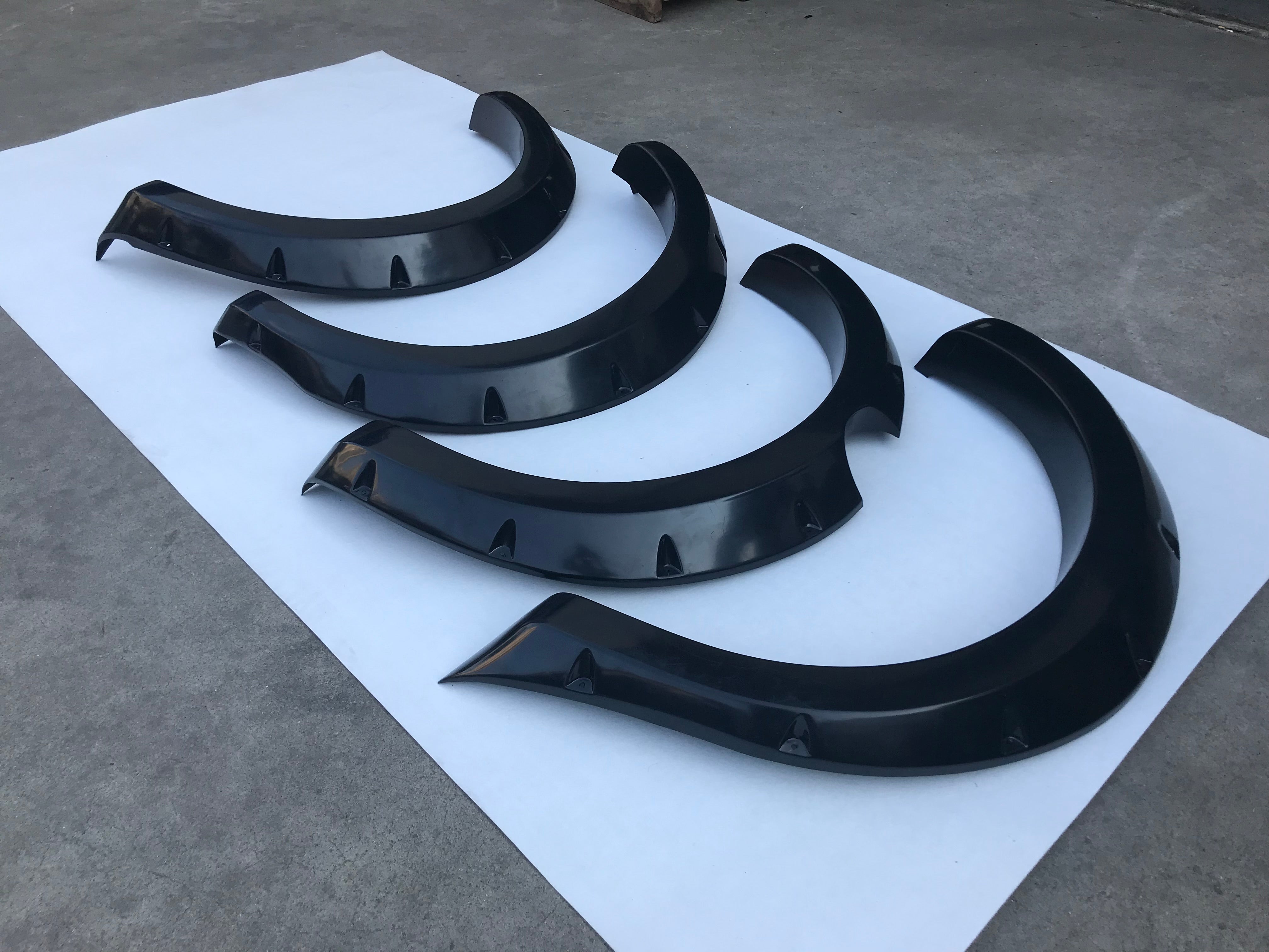 POCKET FENDER FLARES WITH SUITABLE FOR MITSUBISHI TRITON 2006 - 2015 MN ML