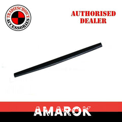 Tailgate Cover Cap Trim Guard Matte Black for Volkswagen Amarok 2010 - 2021 VW