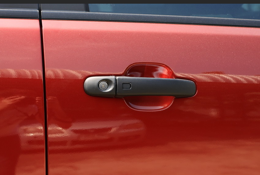 Matt Black Cover Headlight Tail Gas Door Handle for Ford Ranger PX 2 2015-2020