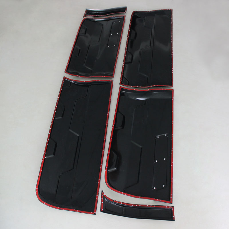 TRADIESCHOICE Side Door Body Moulding Cladding Trim for Ford Ranger PX PX2 PX3 2011-2022 | Enhanced Protection and Style