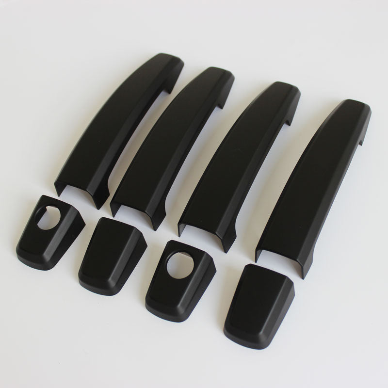 Matt Black Cover Headlight Tail Gas Door Handle for Holden Colorado RG 16-20