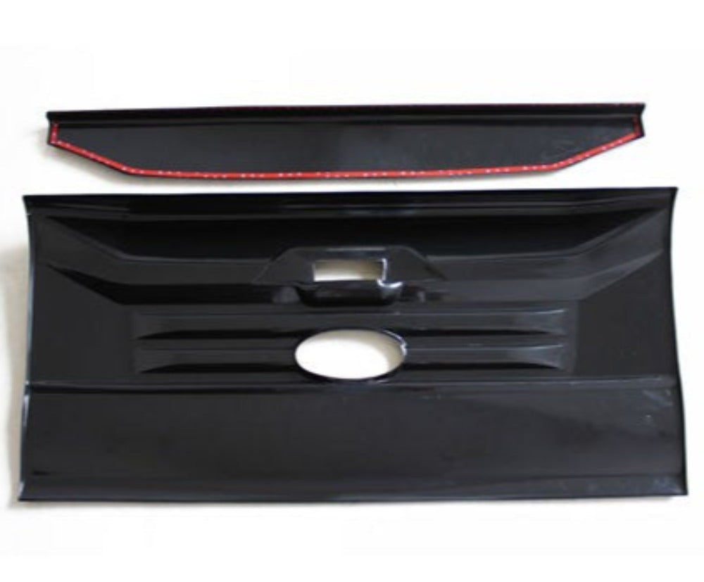 TRADIESCHOICE Black Rear Tailgate Cover for Ford Ranger T6, T7, T8 Wildtrak PX2 MK1 MK2 2012-2019 | Style and Protection