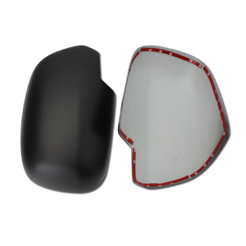 Matte Black Mirror Cover to suit Toyota Hilux SR5 SR5 MK6 FORTUNER 2005-2014