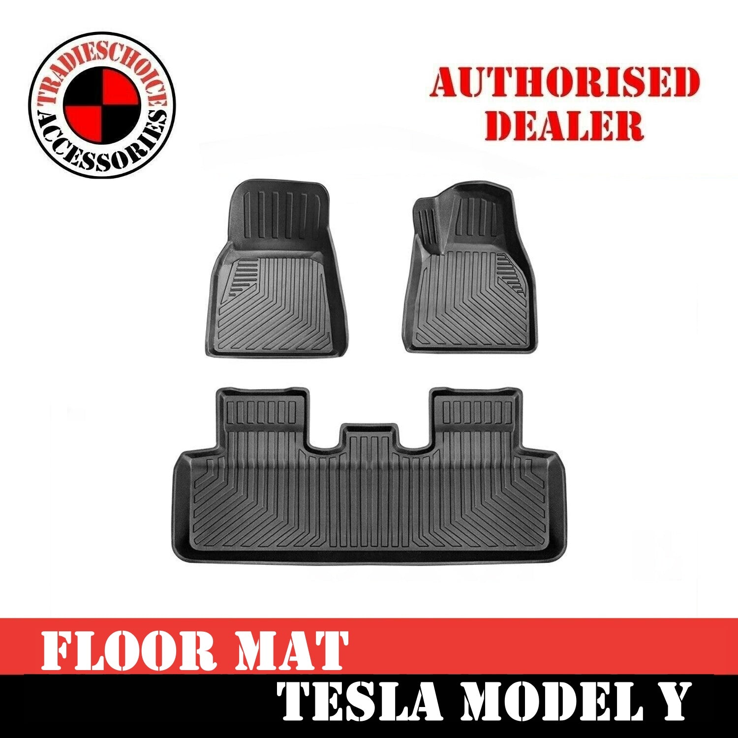 TPE Car Floor Mats Liner Fit Tesla Model 3 2017-2022