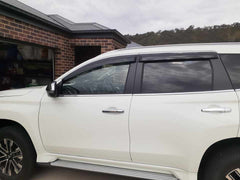TRADIESCHOICE Weathershields for QE QF Pajero Sport 15-24| Window Visors for Style and Comfort