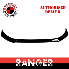 TRADIESCHOICE Bonnet Protector for Ford Ranger PX2 Mk2 Mk3 2015-2021 | Black Tinted Guard