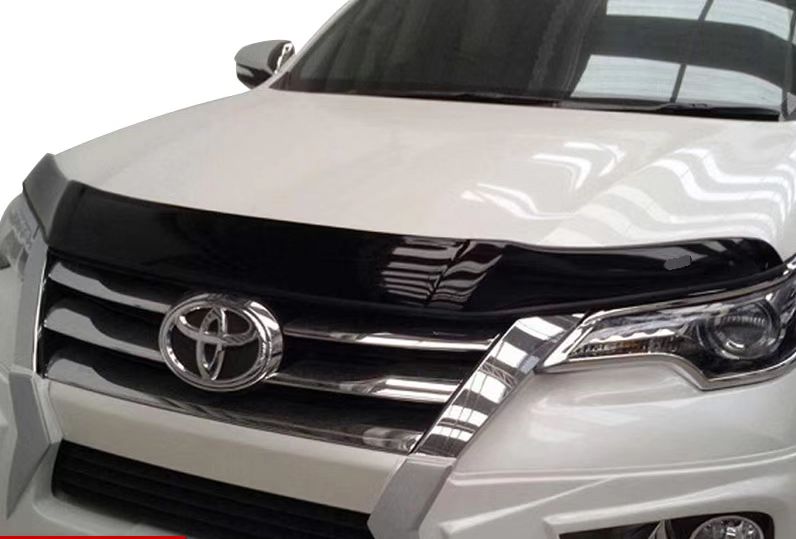 Bonnet Protector for Toyota Fortuner 2015-2020 Black Hood Guard OEM