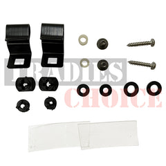 TRADIESCHOICE Bonnet Protector + Weathershields for Holden Colorado RC 2008-2011 | Window Visors for Style and Protection