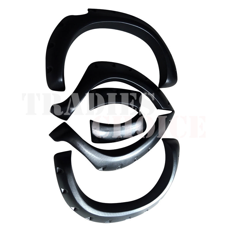 Jungle Fender Flares for Toyota Hilux N70 2005-11 SR SR5 Monster Texture Black