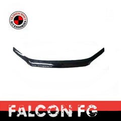 TRADIESCHOICE Black Tinted Bonnet Protector Guard for Ford Falcon FG 2008-2014 XR XR6 XR8 | Style and Protection Combined