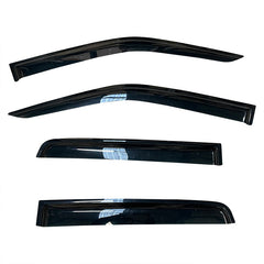 TRADIESCHOICE Weathershields Weather Shield Window Visor for Toyota Hilux Dual Cab 2005-2015 | Enhance Style and Comfort