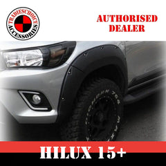 Fender Flare Wheel Arch For Toyota Hilux 2015-2018 SR5 Pocket Style Matte Black