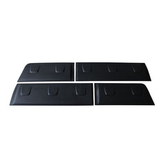 TRADIESCHOICE Side Door Body Moulding Cladding Trim for Isuzu D-Max 2011-2019 | Matte Black Finish