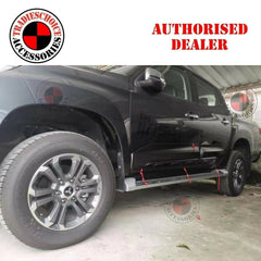 Side Door Body Moulding Cladding Trim Fit Triton MR 19+ Matte Black
