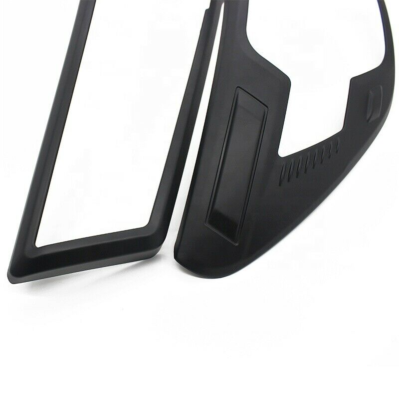 Matte Black Head lights Trim Cover to suit Toyota Hilux SR5 Rogue 2020 2021+