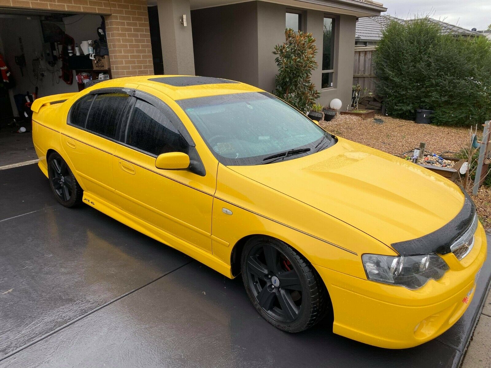 TRADIESCHOICE Bonnet Protector for Ford BA BF Falcon XT XR6 XR8 Futura Fairlane Fairmont LTD | Style and Protection